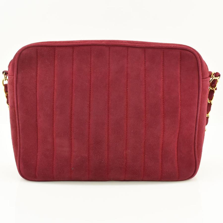 CHANEL シャネル スエード マドモアゼル フリンジ チェーンショルダー 