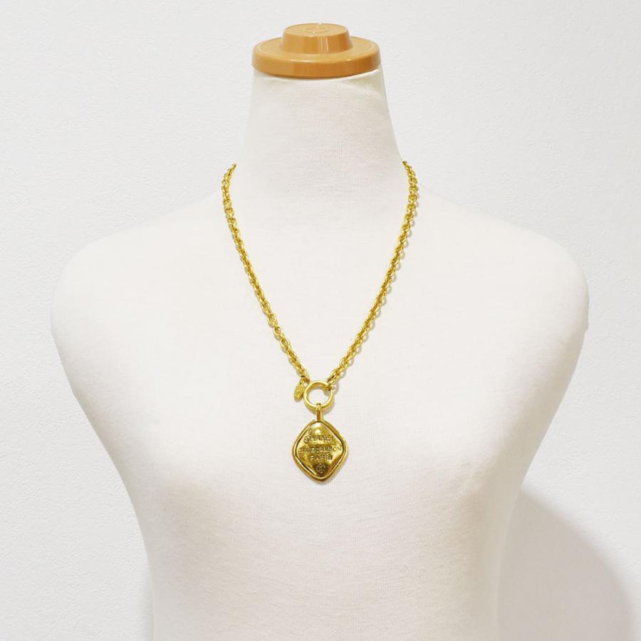 CHANEL シャネル ネックレス プレート チェーンネックレス