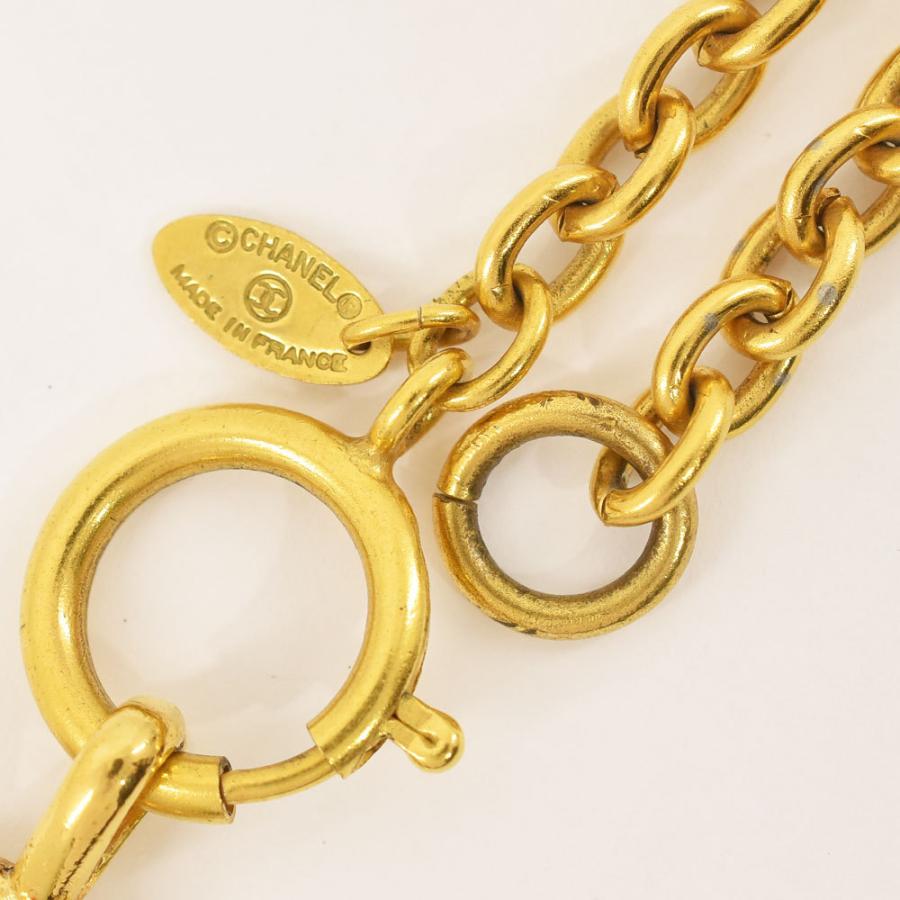 CHANEL シャネル ネックレス プレート チェーンネックレス