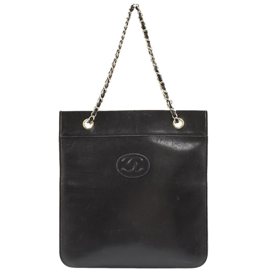 CHANEL シャネル ショルダーバッグ ココマーク チェーントート