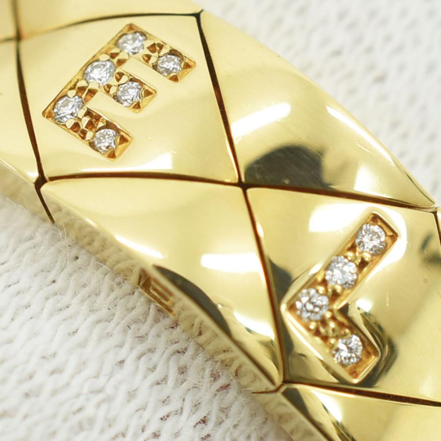 CHANEL シャネル リング・指輪 ロゴ マトラッセ リング ♯52 約 CHANEL シャネル リング・指輪 ロゴ マトラッセ リング ♯52 約