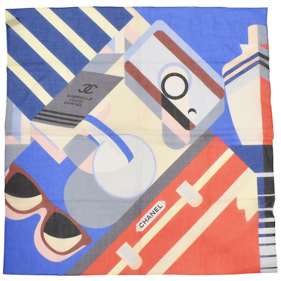 即日出荷　　CHANEL　cotton100　スカーフ