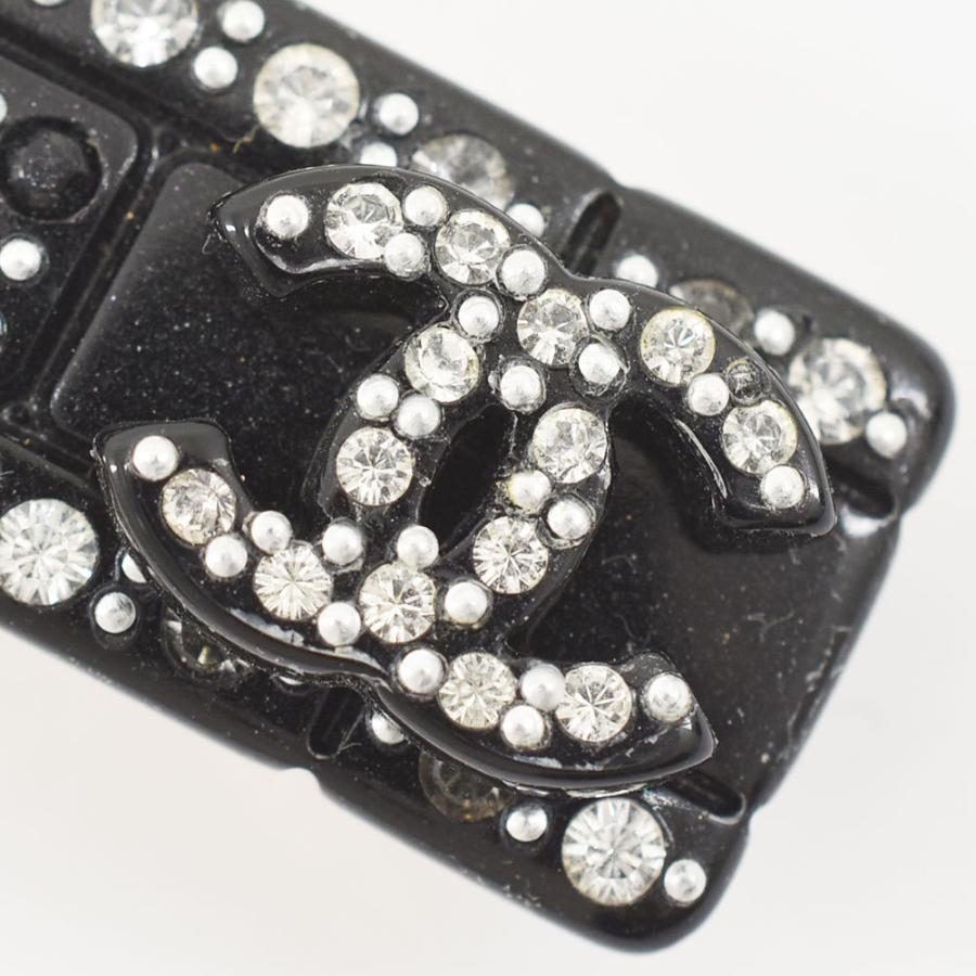 値下げ‼️シャネル ココマーク バレッタ ヘアアクセサリー ラインストーン CHANEL （新品・未使用品）シャネル ココマーク リボン りぼん