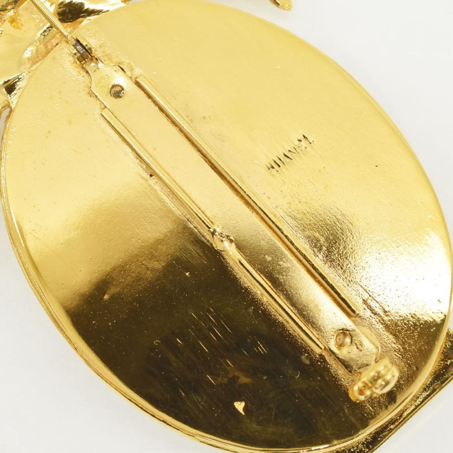 CHANEL シャネル ブローチ カメオ リボン ヴィンテージ