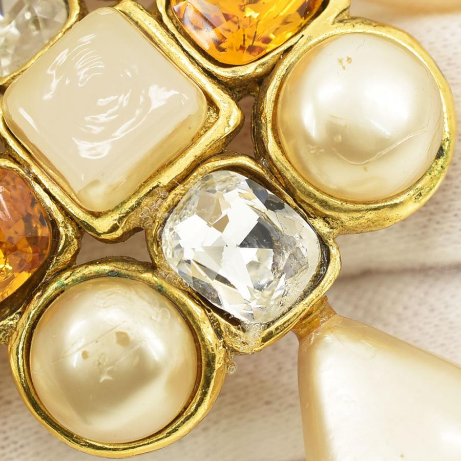 CHANEL シャネル ブローチ ビジュー フェイクパール 26 GP/フェイク  