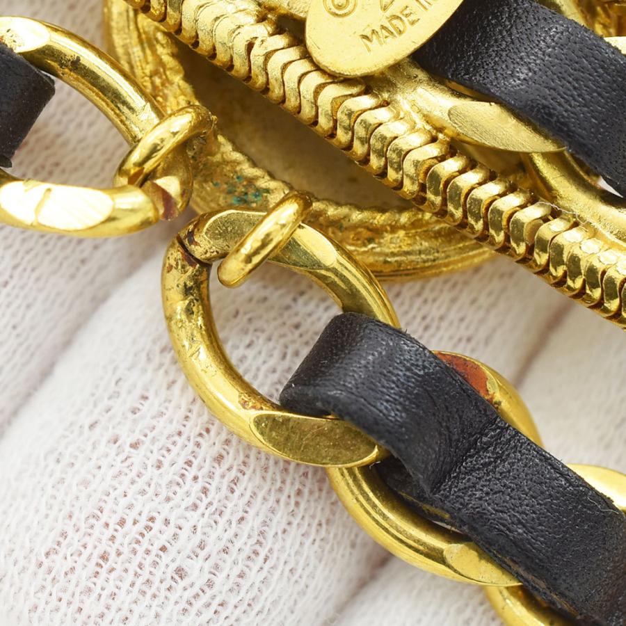 CHANEL シャネル ベルト ココマーク クローバー 2連 チェーン