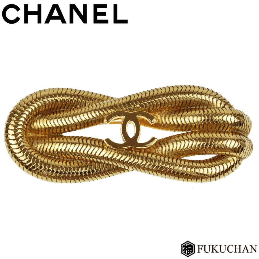 シャネル　ブローチ　97P　コメあり　CHANEL　ココマーク　ゴールド 4185.jpg