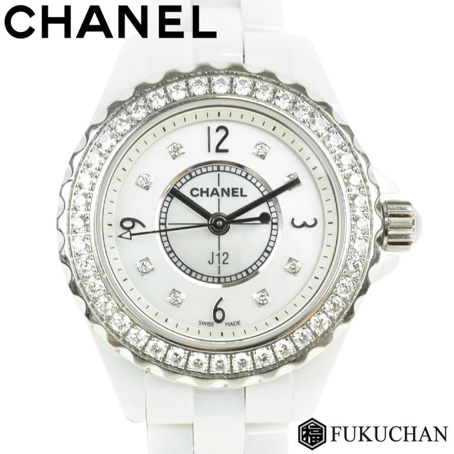 CHANEL 時計 J12.29MM【ダイヤベゼル】