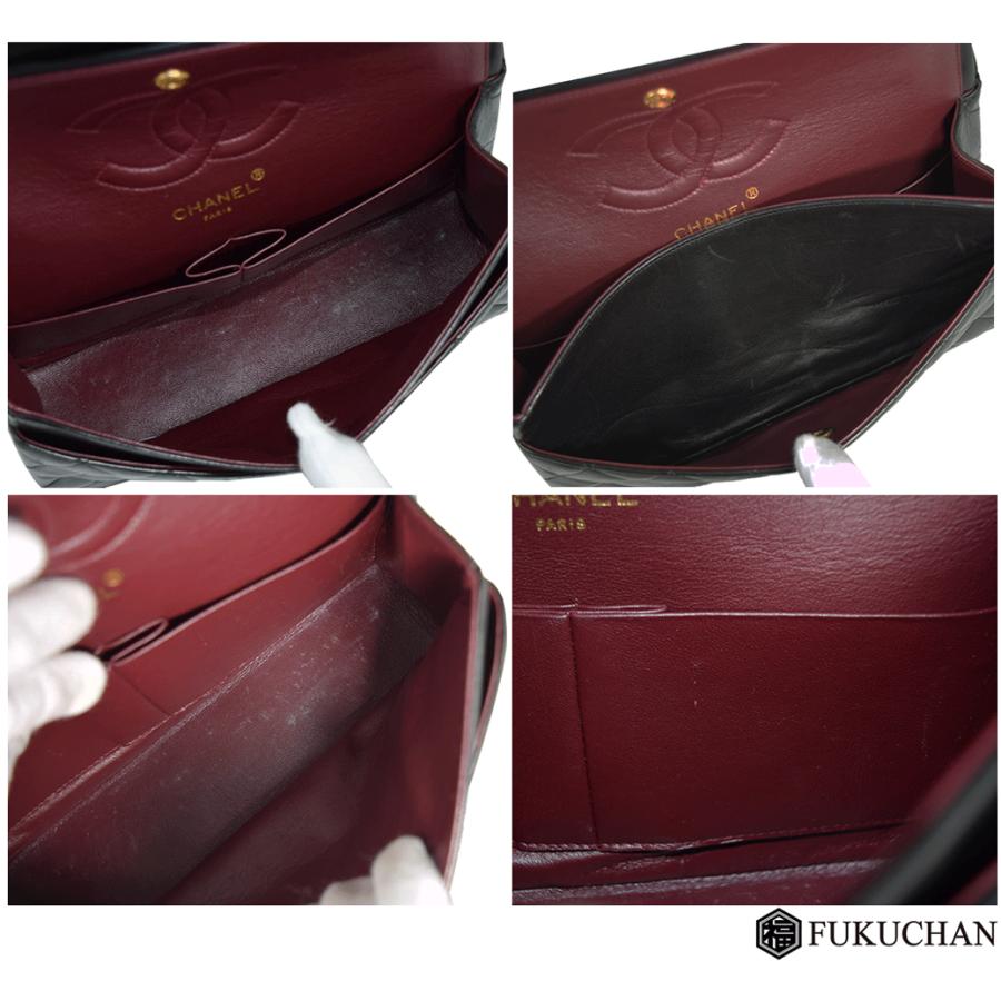 CHANEL/シャネル パリ本店限定 ラムスキン マトラッセ25 W