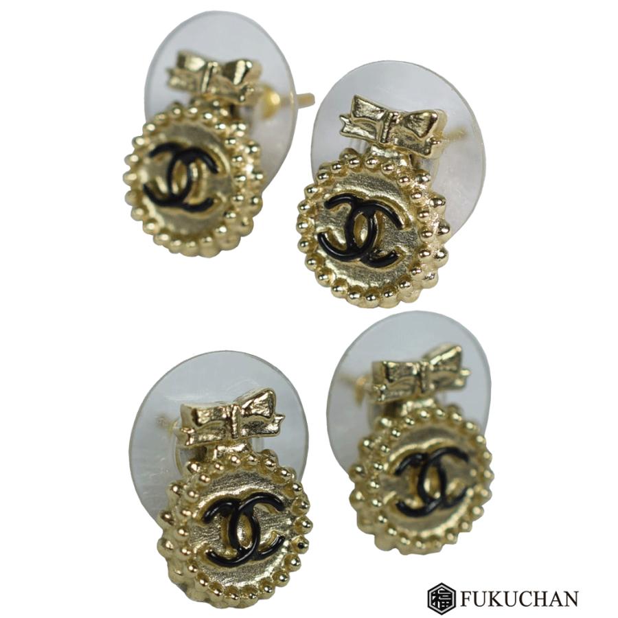 CHANEL リボン ピアス CHANELリボン ピアス – REFLETオンラインショップ