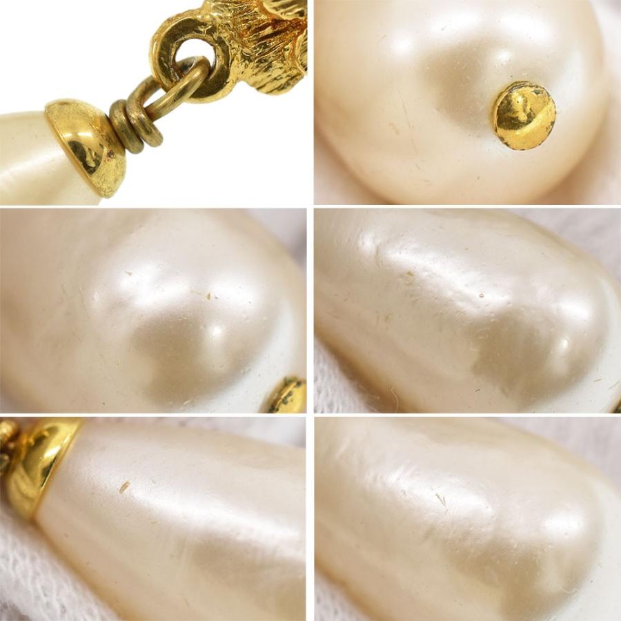Chanel カメリアピアスパールシャネルドロップパール