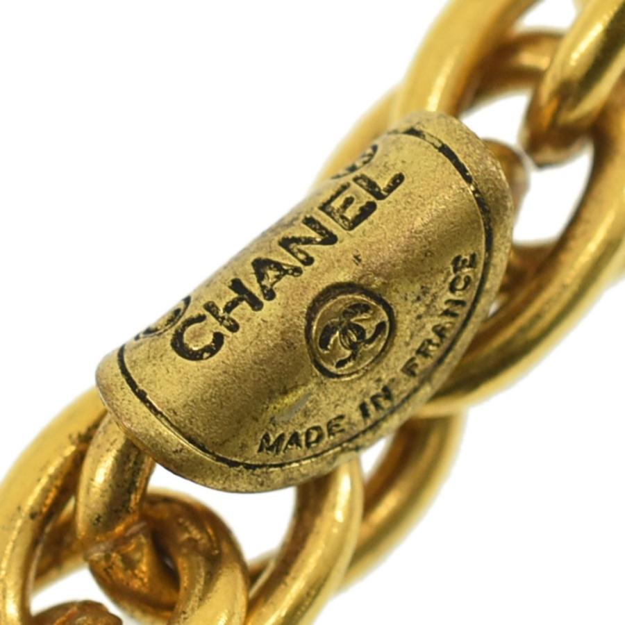 極美品 CHANEL ロングネックレス ココマーク コイン チェーンネックレス CHANEL シャネル ロングネックレス ココマーク コインモチーフ