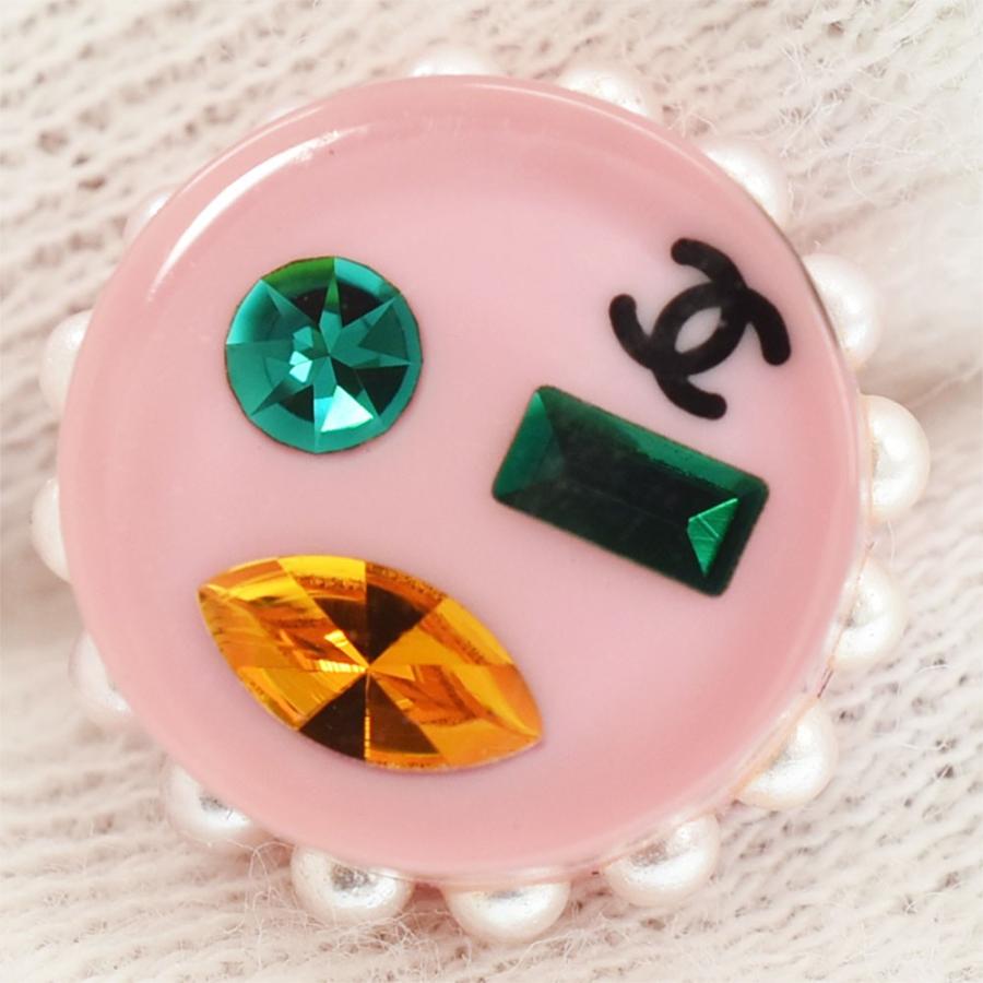 CHANEL（シャネル） ラウンド ココマーク ピアス 16K プラスチック