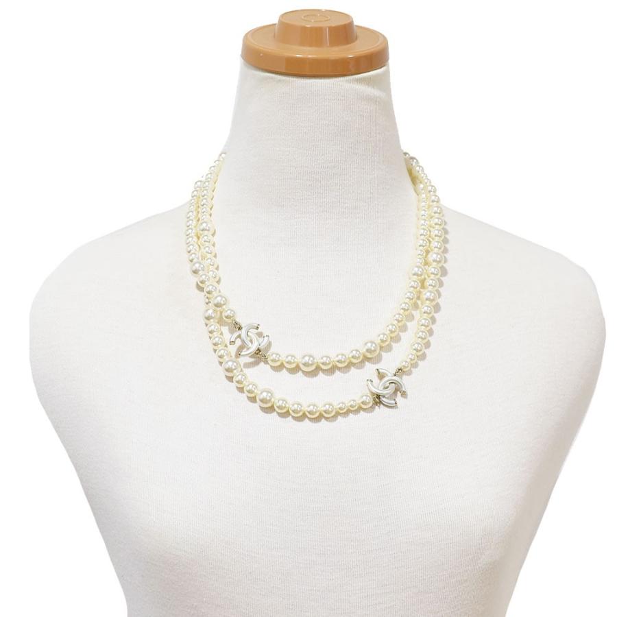 正規品　シャネル　ロング　パール　ネックレス　美品 シャネル CHANEL パール ロング ネックレス 駅南やまご質店オンライン