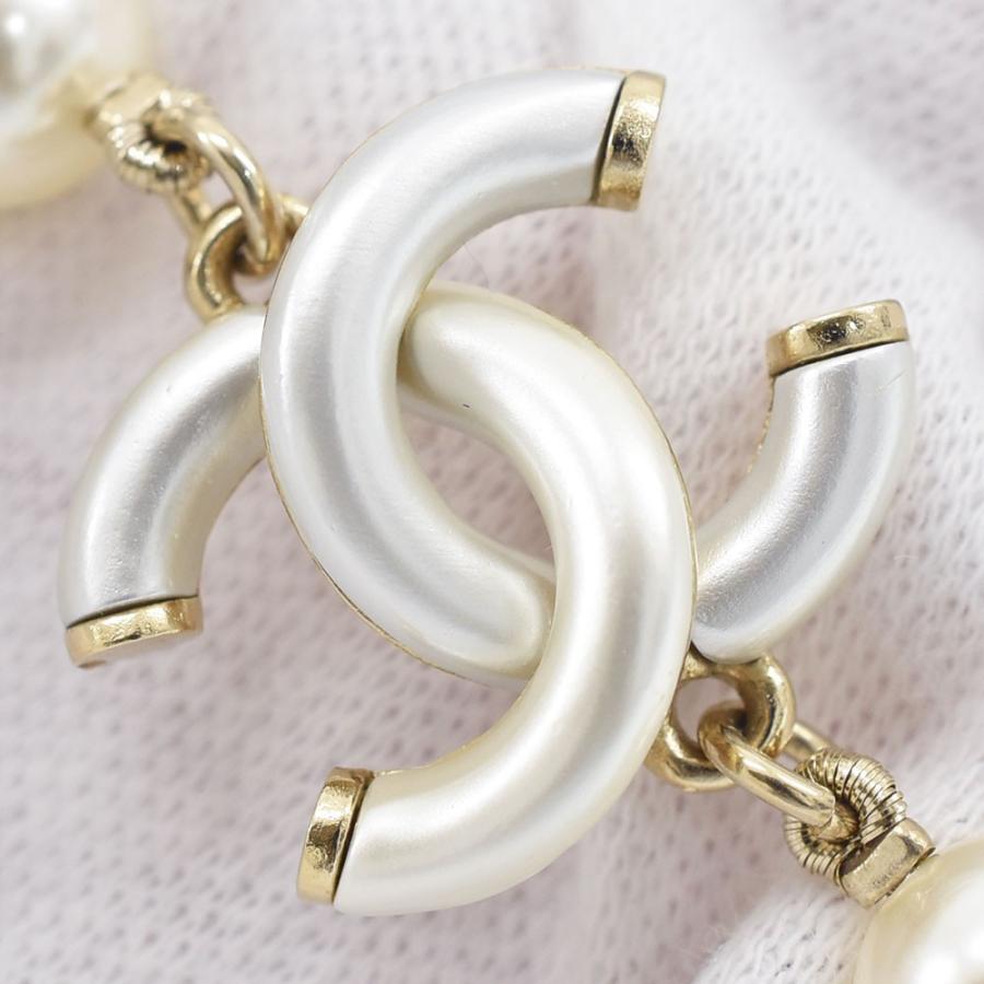 CHANEL（シャネル） ロングネックレス ココマーク A19V フェイクパール