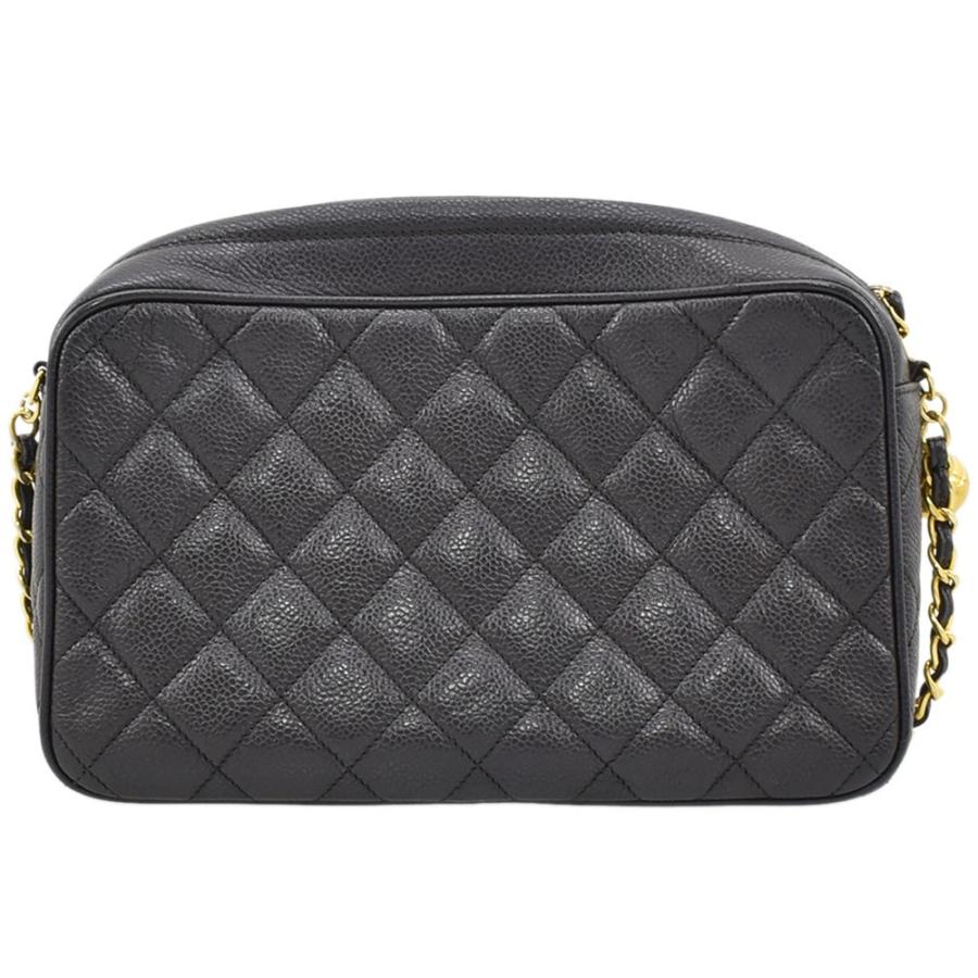 CHANEL シャネル チェーンショルダーバッグ キャビアスキン ココ