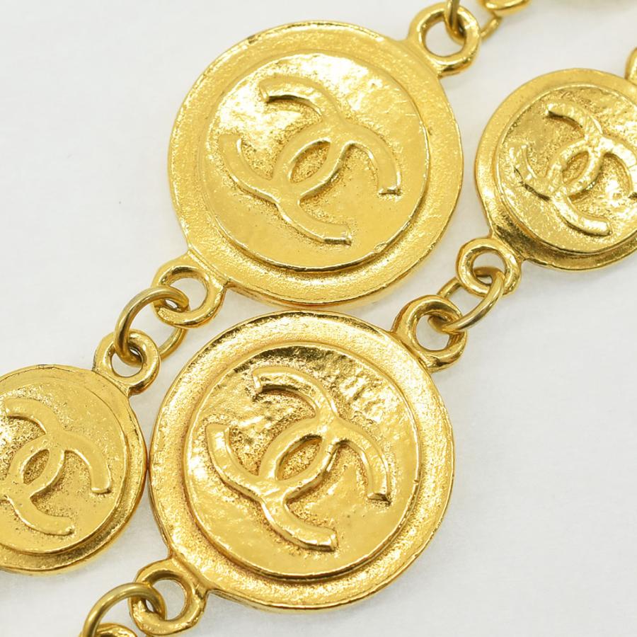 CHANEL シャネル ネックレス ココマーク コインモチーフ ロング