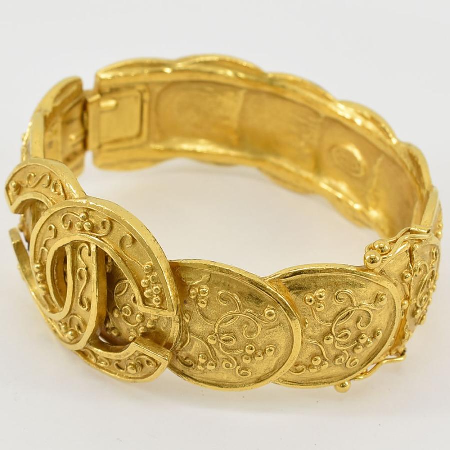 CHANEL（シャネル） バングル ココマーク ブレスレット ヴィンテージ