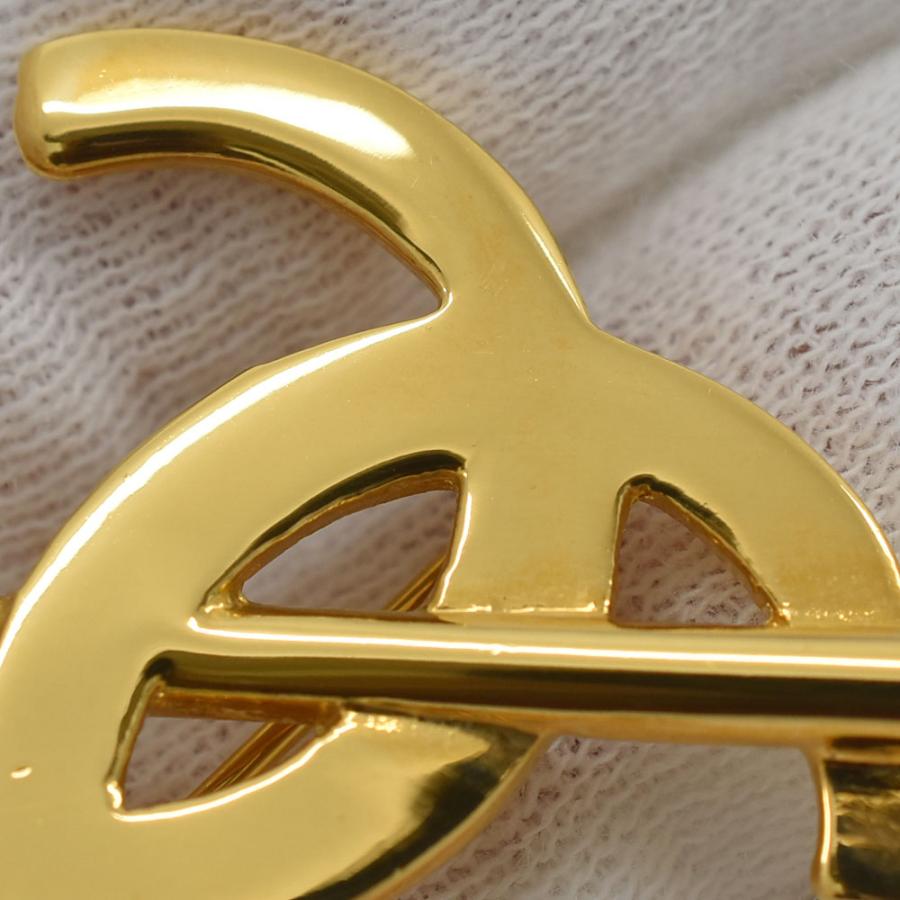 CHANEL シャネル　ココマーク　アローピンブローチ　ゴールド　ヴィンテージ CHANEL シャネル ブローチ ココマーク アロー ピンブローチ