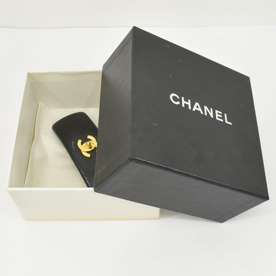CHANEL シャネル ラム バレッタ ココマーク ヴィンテージ