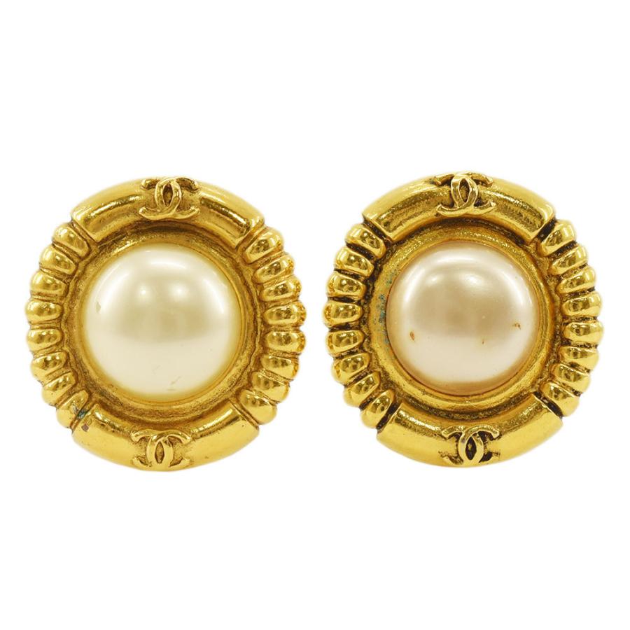 CHANEL（シャネル） イヤリング ココマーク ラウンド パール