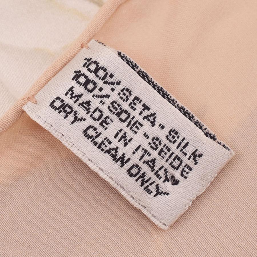 CHANEL シャネル スカーフ カメリア チェーン シルク100