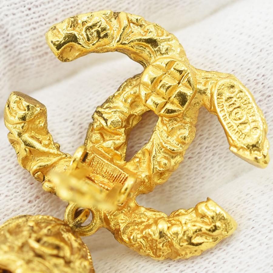 CHANEL シャネル イヤリング ココマーク フリンジ ヴィンテージ