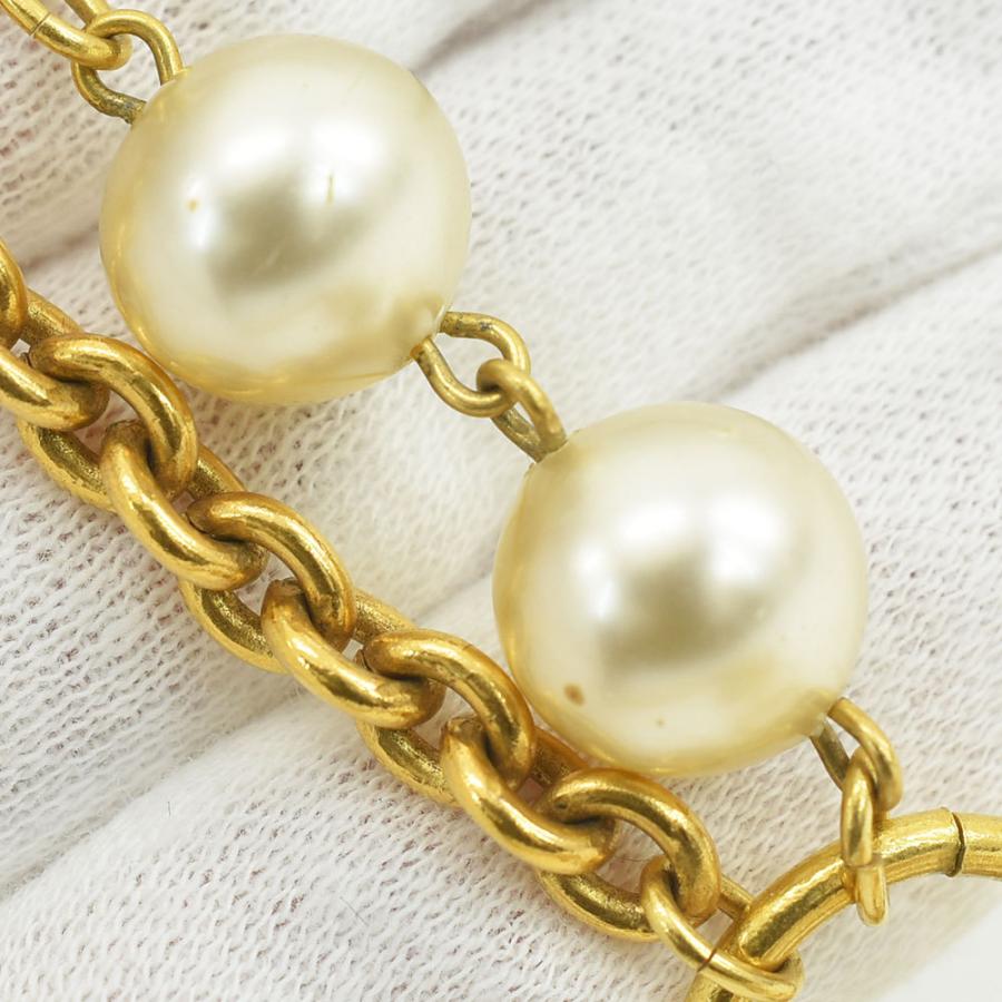 CHANEL シャネル ネックレス パール 2連 ロングネックレス