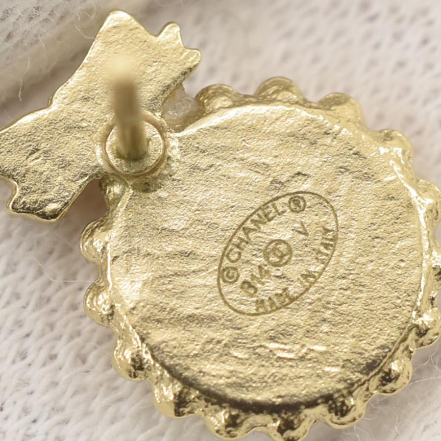CHANEL（シャネル） ピアス リボン ココマーク ラウンド