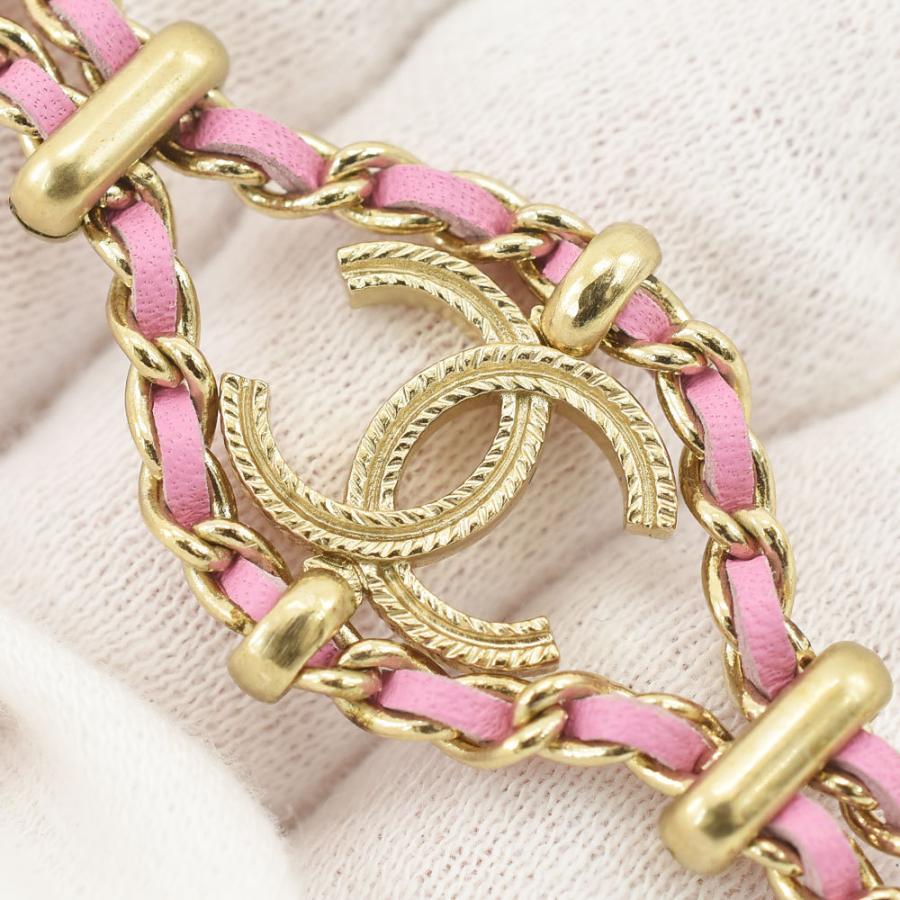 シャネル CHANEL チョーカー ココマーク パール ネックレス B18C GP 