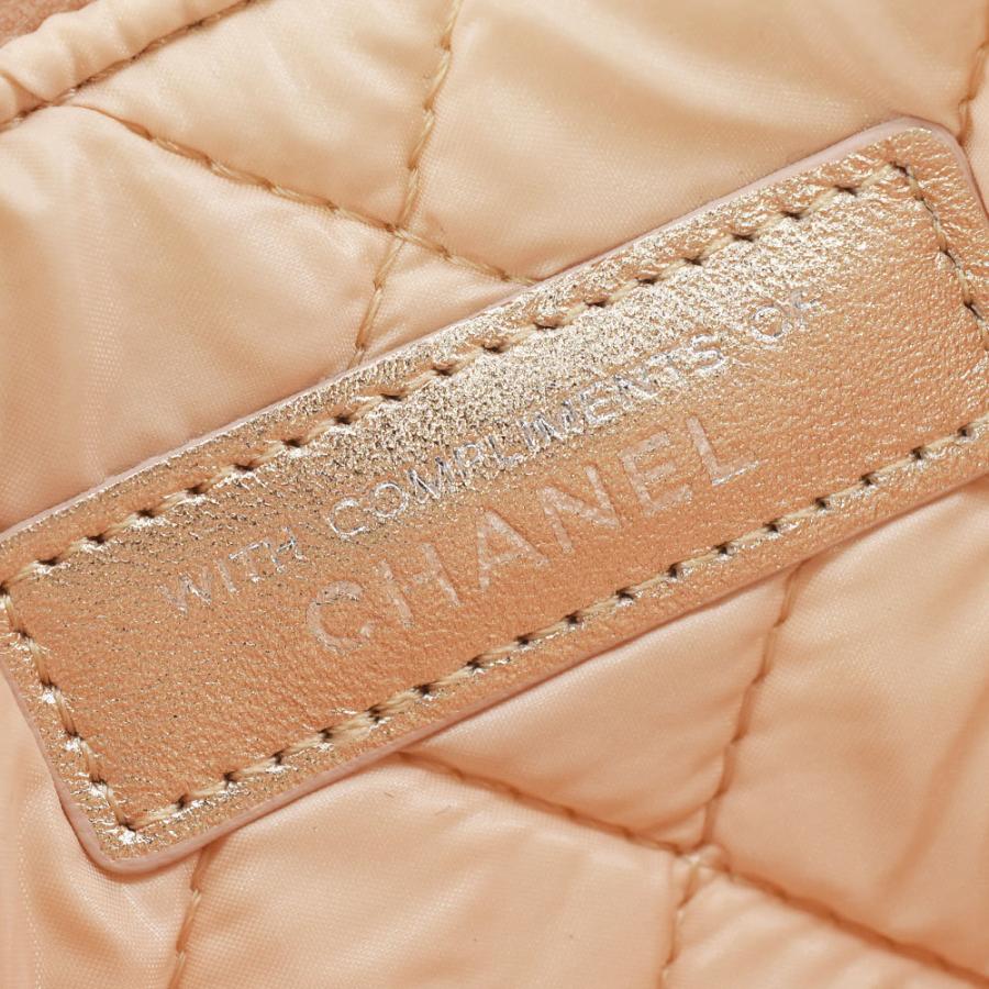 CHANEL シャネル ラムスキン ココマーク レザーポーチ B825 CHANEL シャネル ラムスキン ココマーク レザーポーチ B825