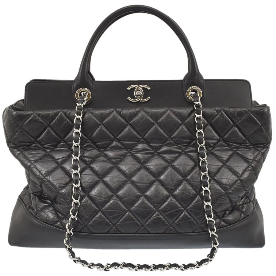CHANEL シャネル ヴィンテージカーフ マトラッセ トートバッグ