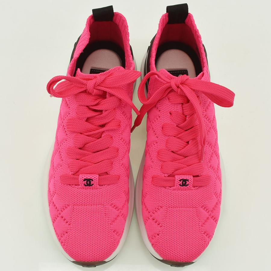 CHANEL シャネル スニーカー レディースシューズ 約23.5cm キャンバス  