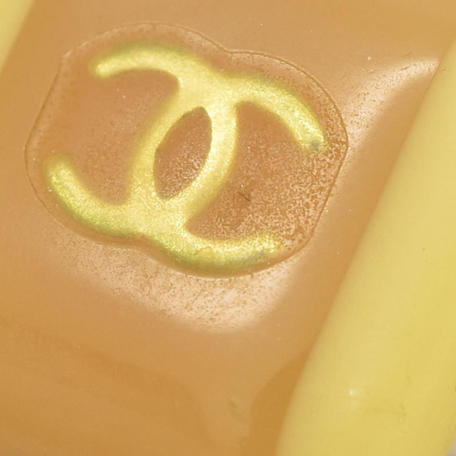 CHANEL シャネル イヤリング ココマーク スクエア バイカラー