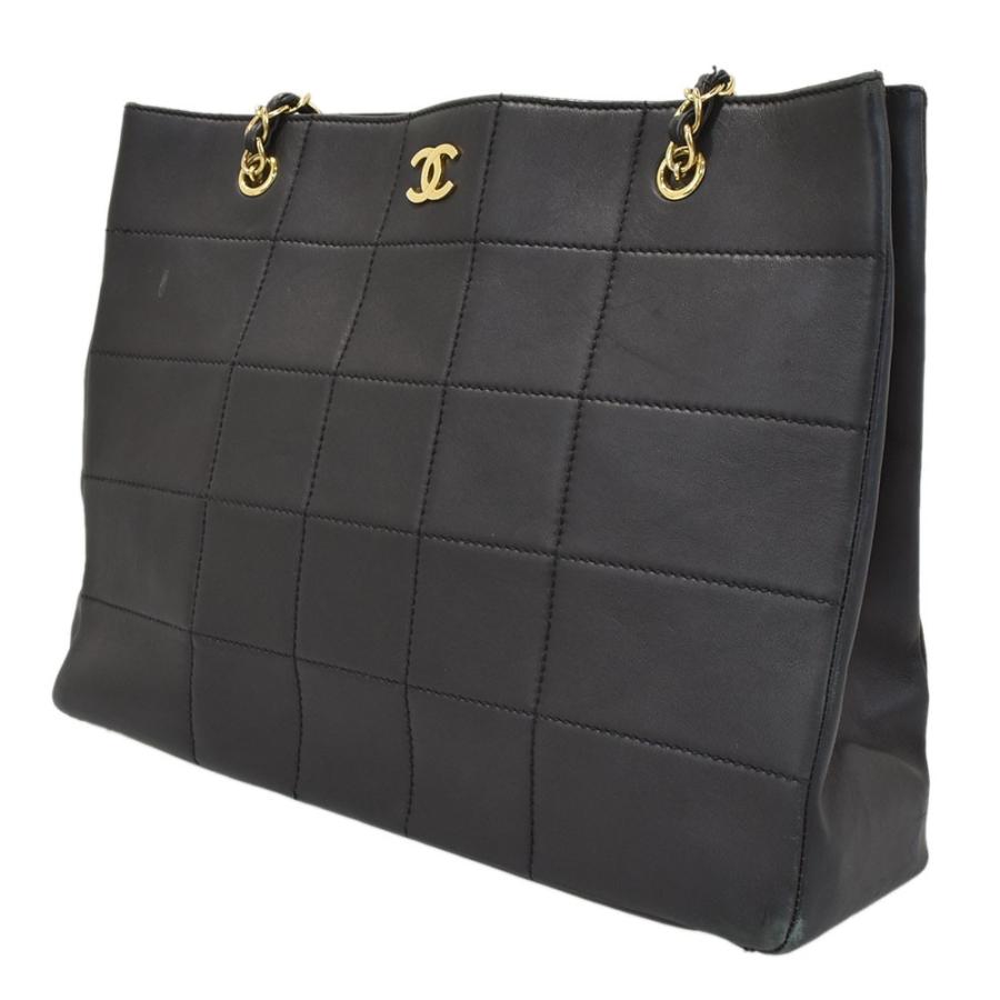シャネルCHANEL チョコバー  トートバッグ ラムスキン ゴールド金具 楽天市場】シャネル チョコバー ゴールド金具 トートバッグ
