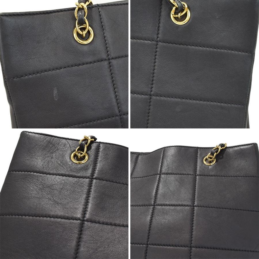 シャネル CHANEL チョコバー チェーン トートバッグ ココマーク ヴィンテージ・中古】シャネル CHANEL チョコバー チェーン