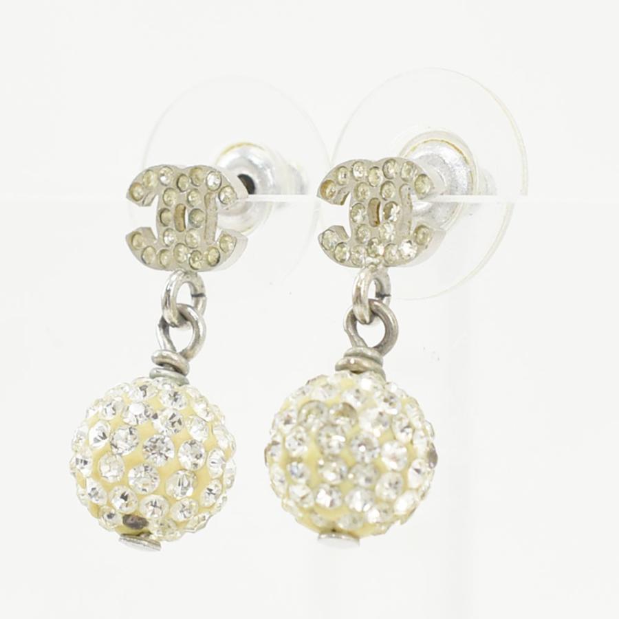 CHANEL（シャネル） ピアス スウィング ミラーボール GP×ライン