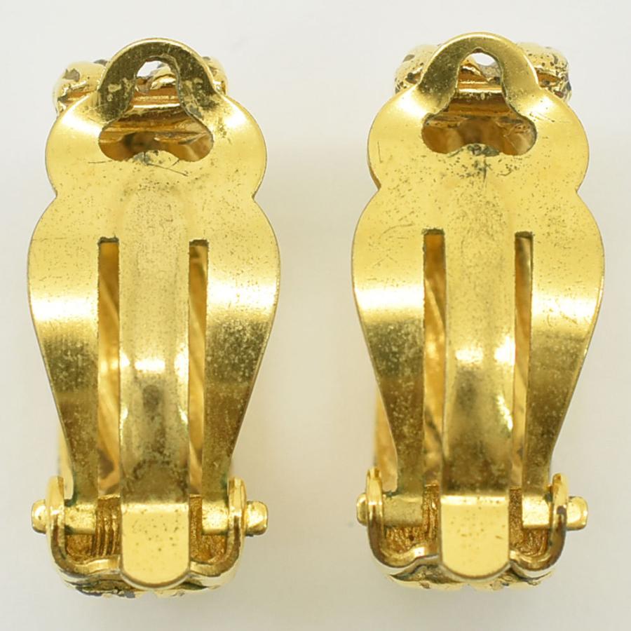 CHANEL シャネル フープイヤリング ココマーク ヴィンテージ GP