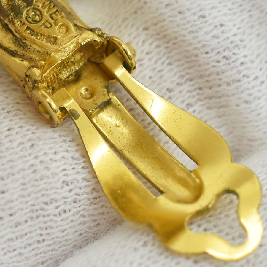 CHANEL シャネル フープイヤリング ココマーク ヴィンテージ GP