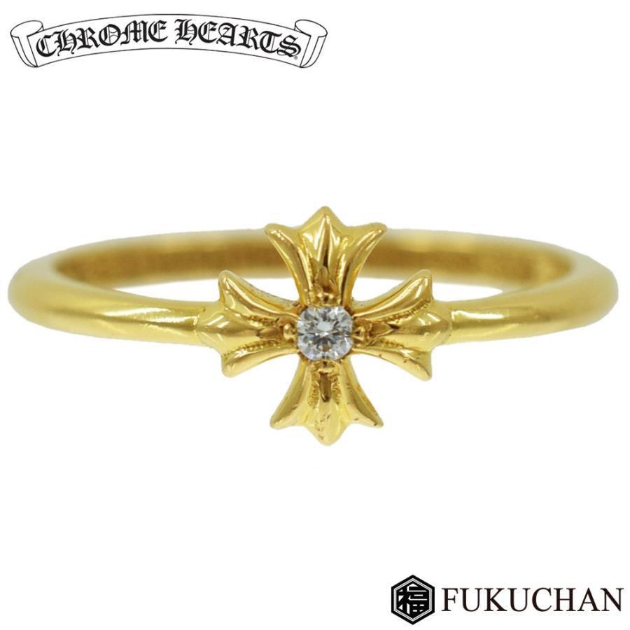 CHROME HEARTS/クロムハーツ バブルガム CHプラス ダイヤ リング 約11 