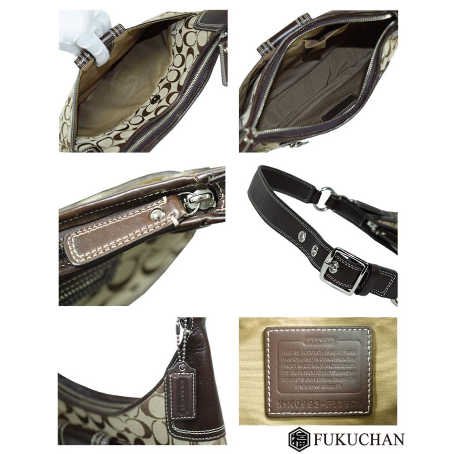 COACH/コーチ ハンプトンズ シグネチャー ワンショルダーバッグ F13971