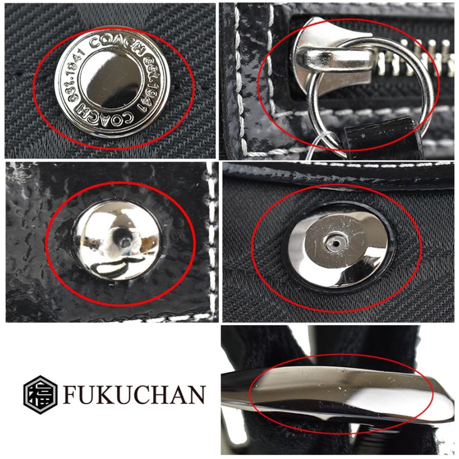 ♡coach バッグ♡　黒色　内布は紫　中古ブランドバッグ　金具はシルバー コーチ COACH バッグ （パープル） -ファッション通販 FASHION