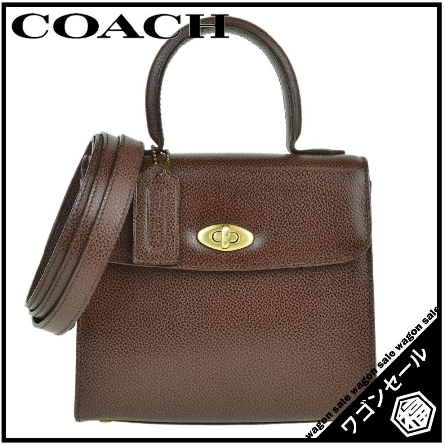 COACH/コーチ ミニハンドバッグ 2wayショルダーバッグ ブラウン