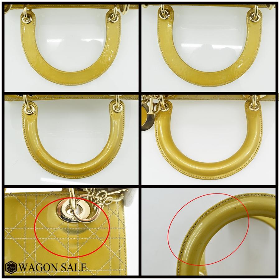 クリスチャンディオール　カナージュ　レディディオール　ハンドバッグ　ゴールド金具 Christian Dior（クリスチャン・ディオール） Dior/ディオール レディ