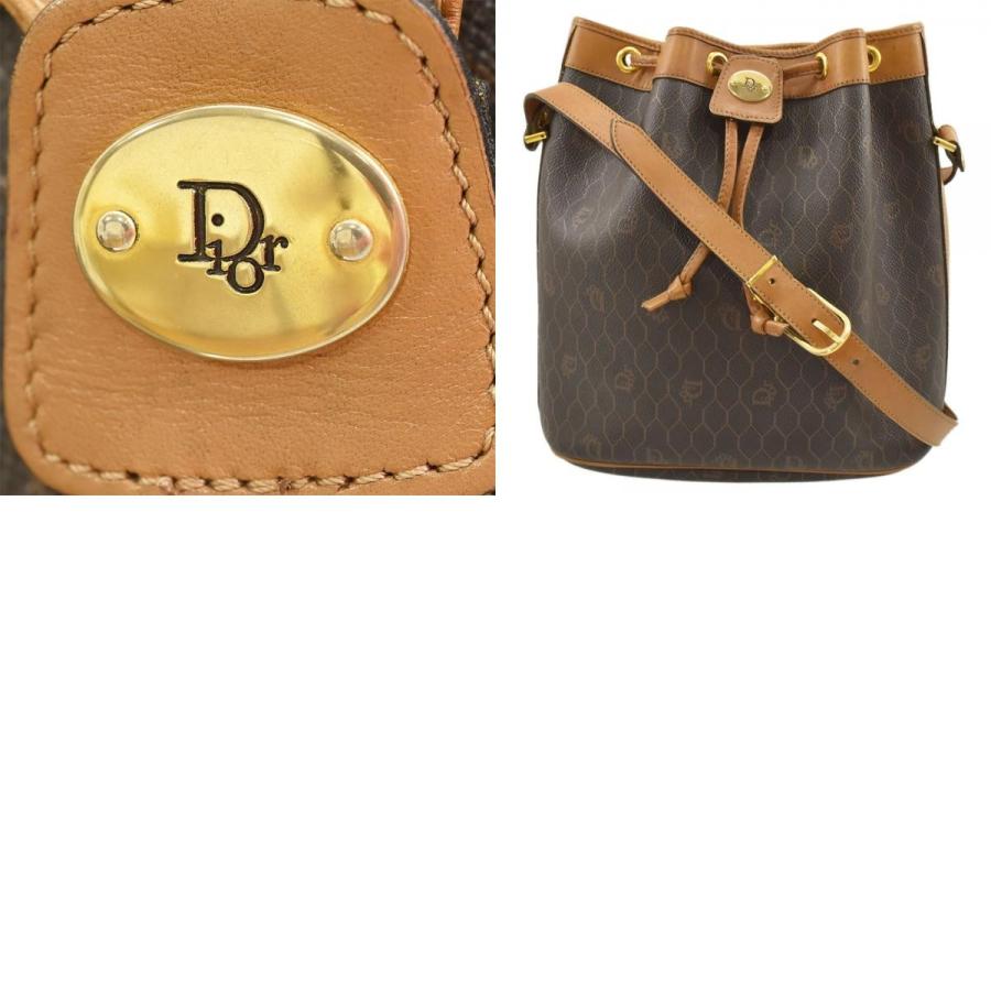 クリスチャンディオール Christian Dior ハニカム 巾着ショルダー