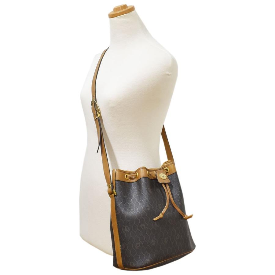 クリスチャンディオール Christian Dior ハニカム 巾着ショルダー