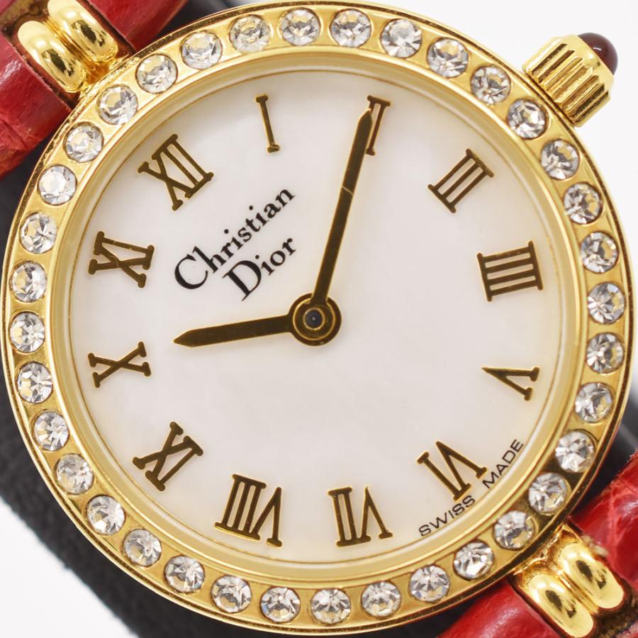 ディオール　腕時計　シェル　ダイヤ　レディース　クォーツ 腕時計(アナログ) 【驚きの値段で】