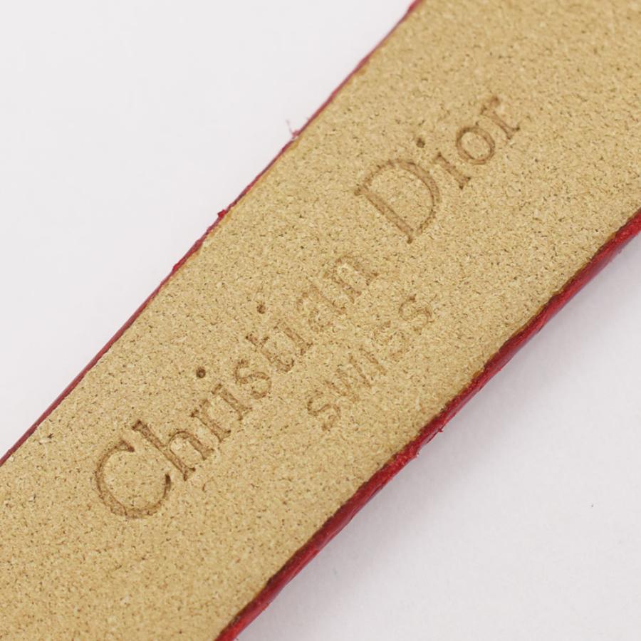 クリスチャンディオール Christian Dior 腕時計 ダイヤベゼル ホワイト