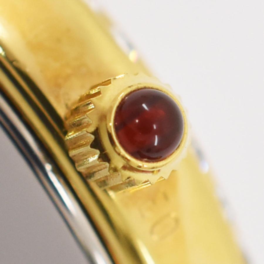 【ディオール】ChristianDior時計 ゴールド ホワイトシェル☆極美品☆ Christian Dior ディオール オクタゴン クォーツ 腕時計 45134