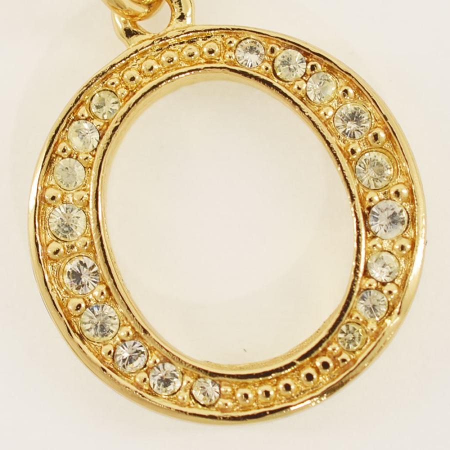 クリスチャンディオール Christian Dior ネックレス ロゴ カナージュ